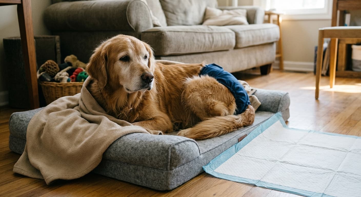 Dog Incontinence When Are Pee Pads Useful