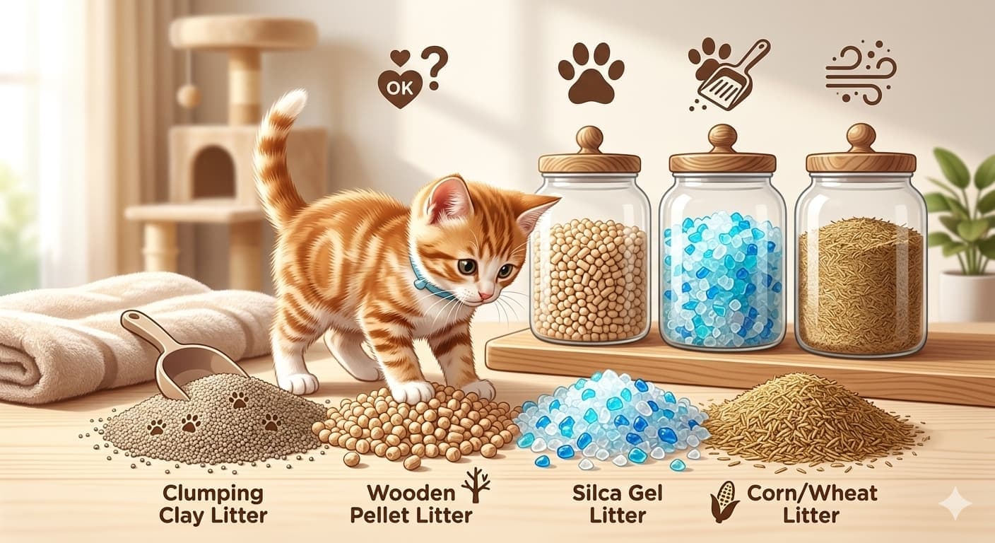 How to Choose Cat Litter for Kittens