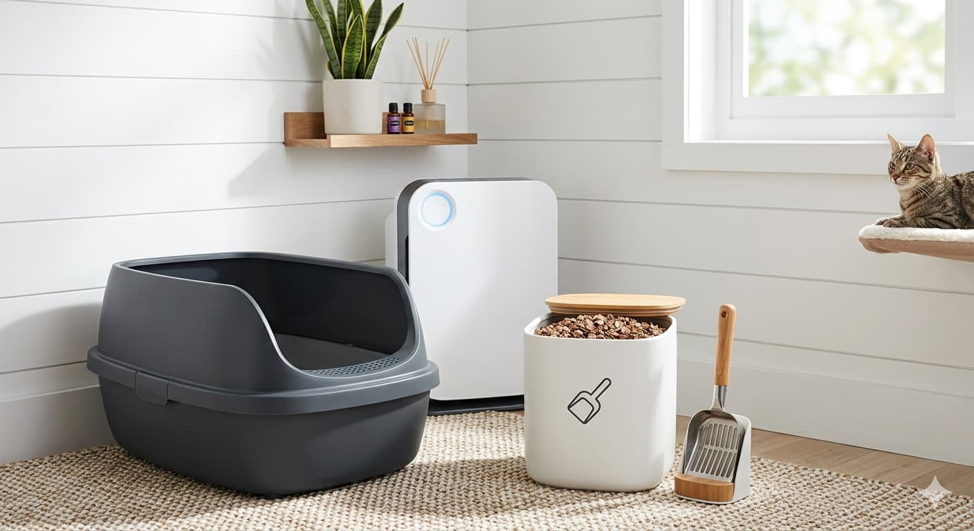 How to Stop Cat Litter Smell