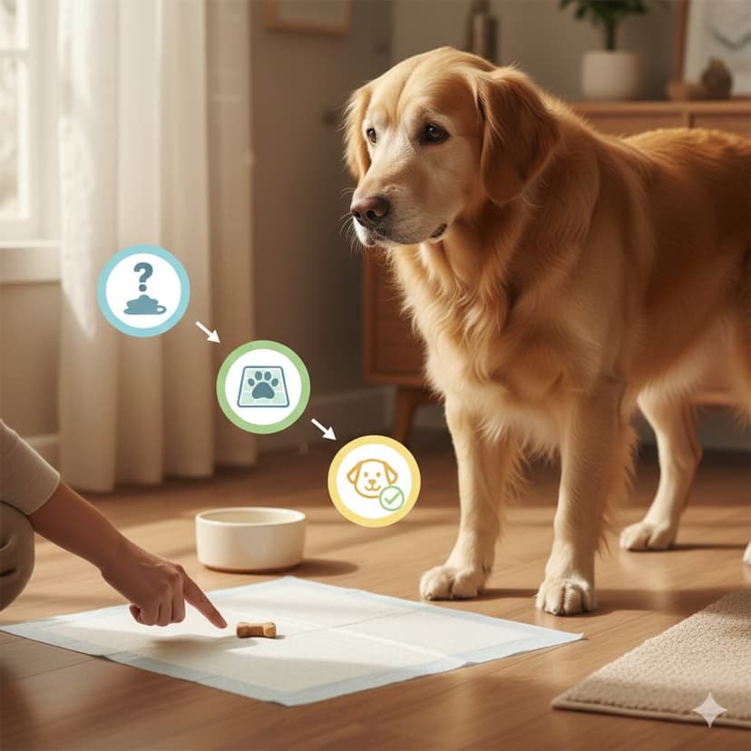 How to Train Older Dog to Use Pee Pad