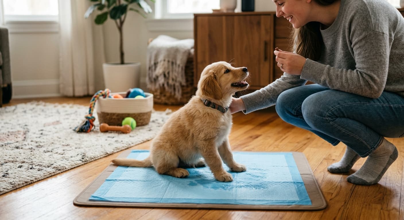 How to Train a Puppy to Use Pee Pads: Step-by-Step Guide