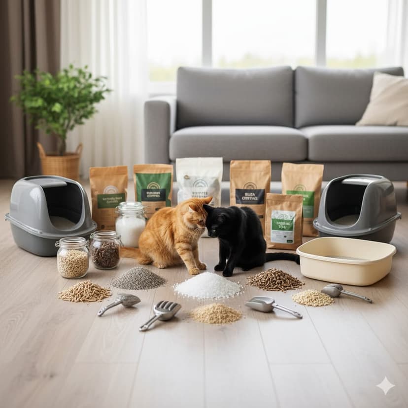 احسن انواع رمل القطط كيف تختار المناسب لقطتك احسن انواع رمل القطط كيف تختار المناسب لقطتك