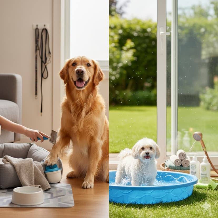 نصائح عملية للحفاظ على نظافة الكلاب في المنزل وخارجه نصائح عملية للحفاظ على نظافة الكلاب في المنزل وخارجه