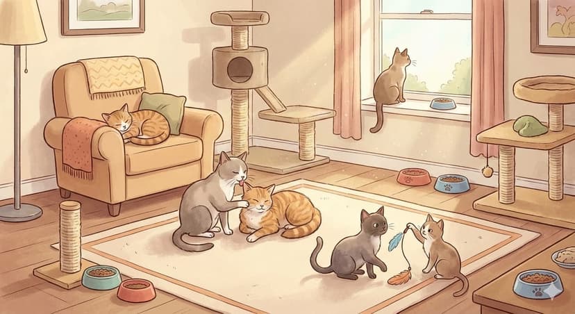 Multi Cat Household Tips Multi Cat Household Tips: How to Keep Peace and Harmony at Home